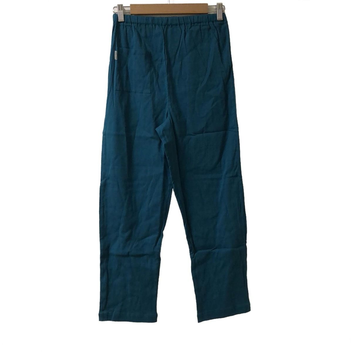 SOU SOU ソウソウ パンツ レディース - ブルーグリーン フルレングス ウエストゴム