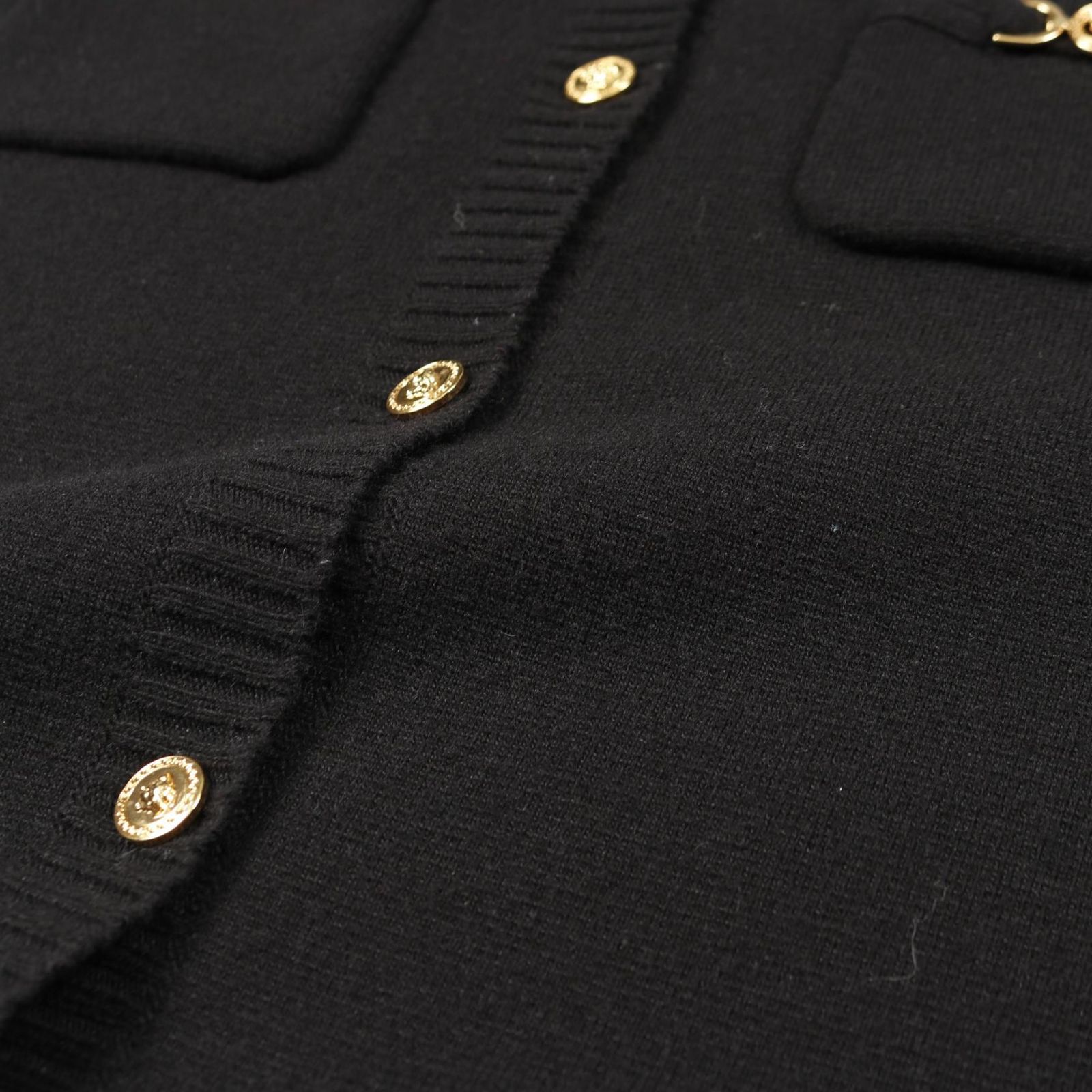  VERSACE ヴェルサーチ メデューサ ワンピース 長袖 七分袖 ひざ丈ワンピース