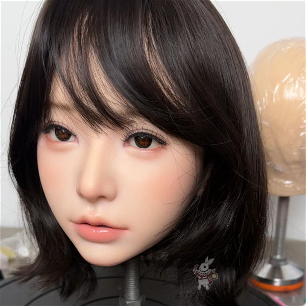 ヘッド 軟質シリコン A 72 N 口可動 リアルドール 等身大ドール 済み M 16職人メイク済み 16 髪の毛はウィッグタイプ 8-40日出荷