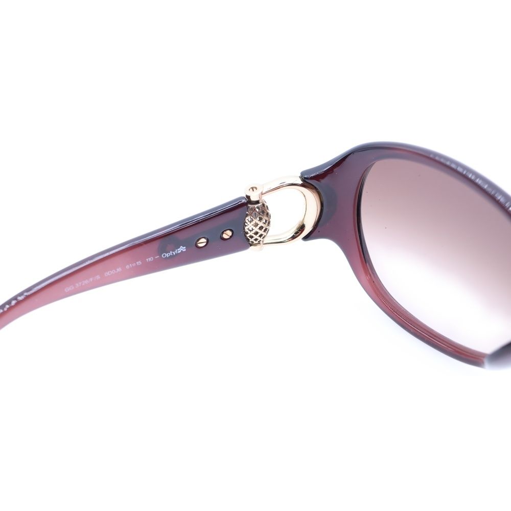 GUCCI (グッチ) ホースビット サングラス ブラウンフレーム ブラウン