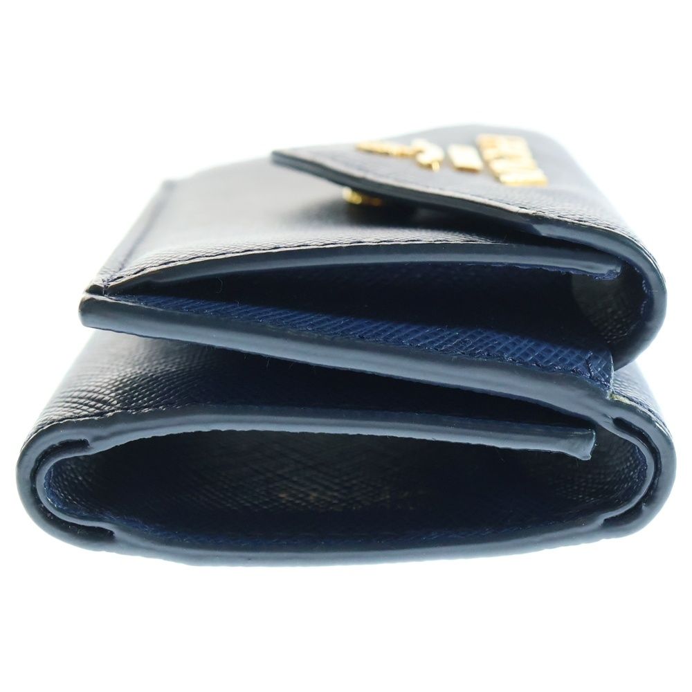 PRADA (プラダ) サフィアーノ 三つ折り財布 コンパクトウォレット