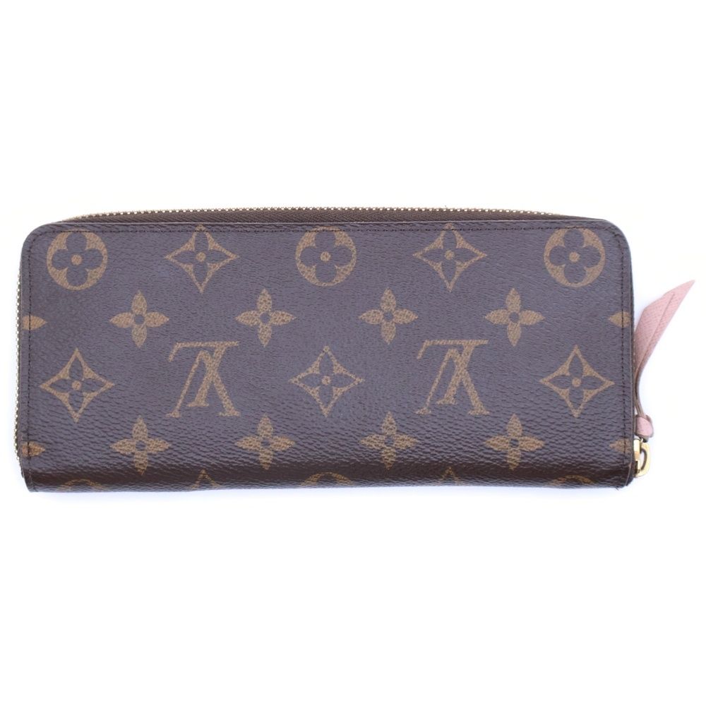 【みな様】ルイヴィトン　モノグラムポルトフォイユ　クレマンスローズバレリーヌ LOUIS VUITTON (ルイヴィトン) ポルトフォイユ クレマンス モノグラム