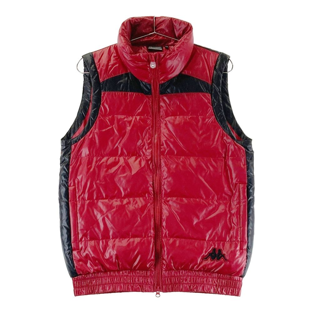 サイズ：M KAPPA GOLF カッパゴルフ ダウンベスト レッド系