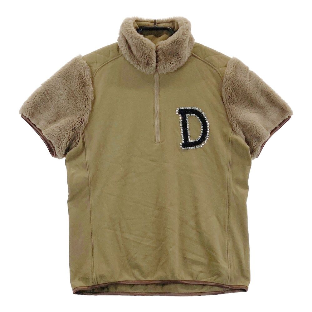 サイズ：2 DANCE WITH DRAGON ダンスウィズドラゴン ハーフジップ 半袖