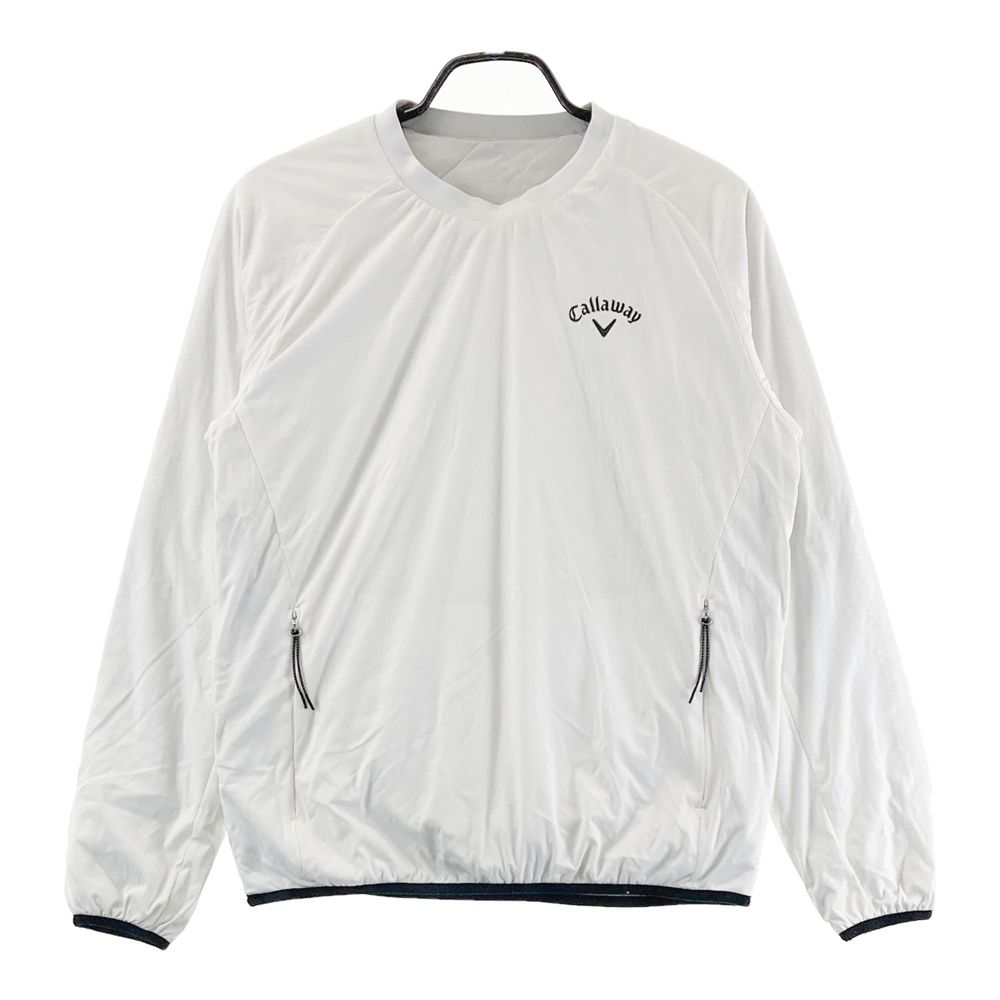 サイズ M CALLAWAY キャロウェイ リバーシブル 中綿ジャケット ホワイト系 240101550112 ゴルフウェア メンズ ストスト