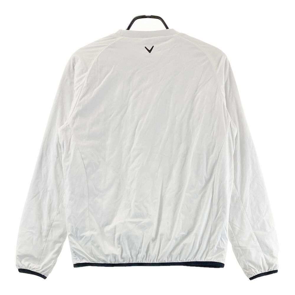 サイズ M キャロウェイ リバーシブル 中綿ジャケット ホワイト系 ゴルフウェア メンズ ストスト