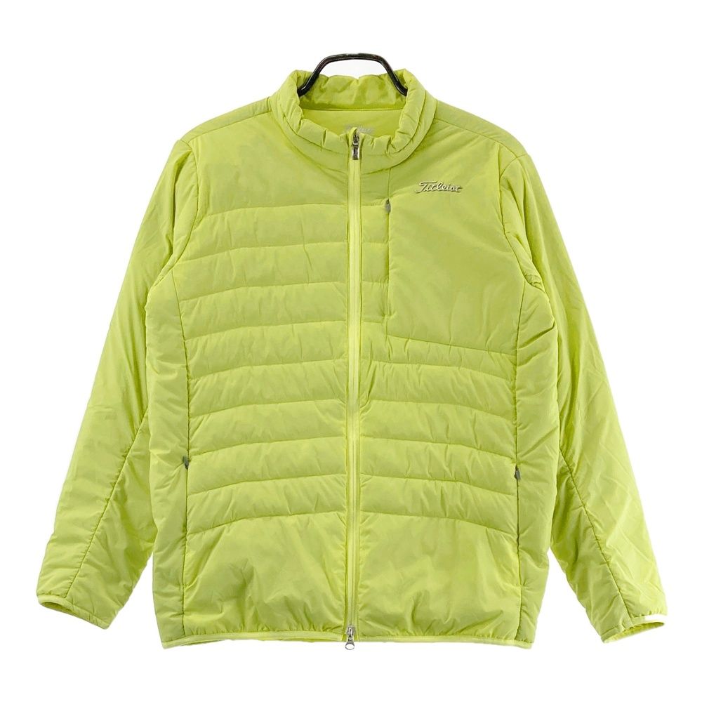 サイズ：L TITLEIST タイトリスト 中綿ジャケット イエロー系