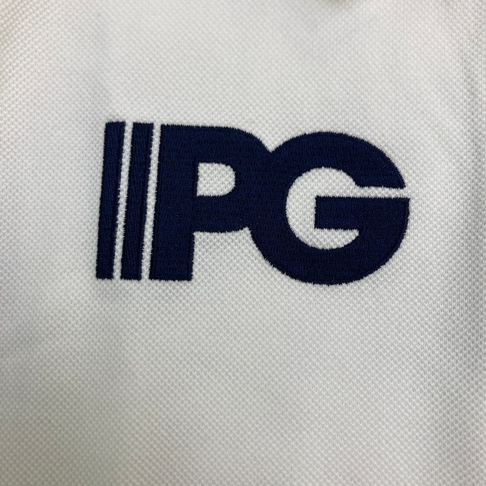  サイズ 1 PEARLY GATES パーリーゲイツ 半袖ポロシャツ ホワイト系 ゴルフウェア レディース ストスト シャツ レディースウェア