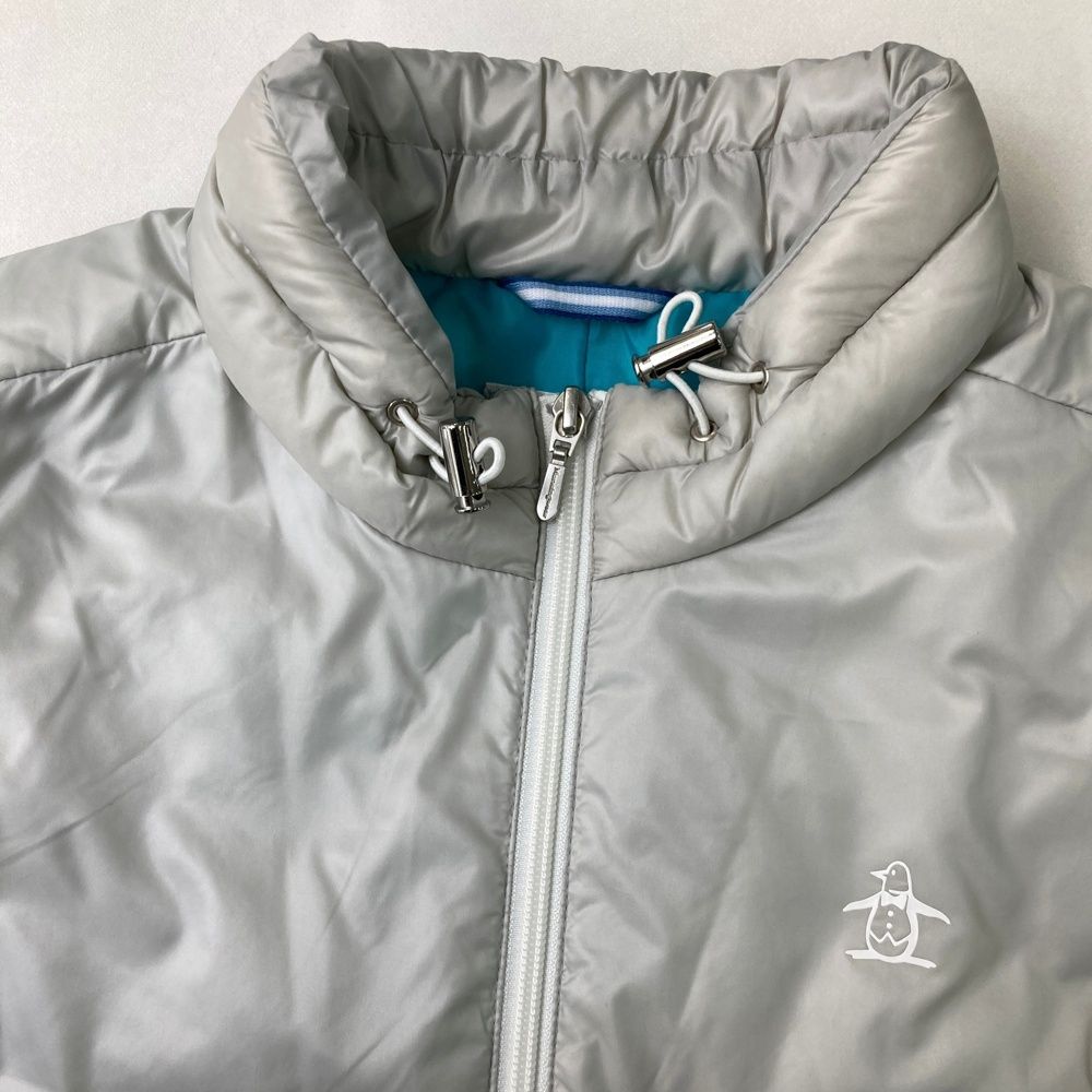  サイズ L MUNSING WEAR マンシングウェア JWLK 783 ダウン ノースリーブワンピース グレー系 ゴルフウェア レディース ストスト ワンピース レディースウェア