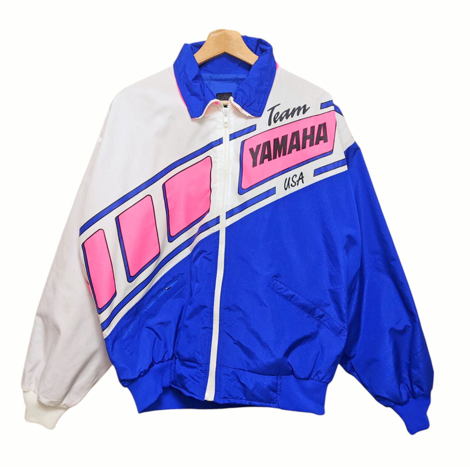 80s USA製 YAMAHA Team USA ナイロンレーシングジャケット - メルカリ