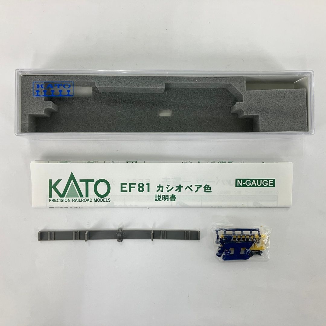 KATO 3066 A EF 81 カシオペア色 電気機関車 カトー 鉄道模型 Nゲージ 良好