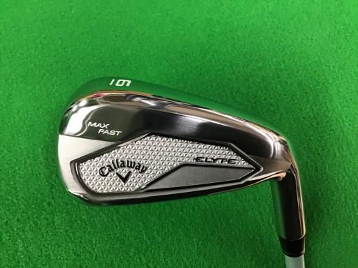 キャロウェイ ELYTE MAX FAST 6 レディース 単品アイアン LI LIN-Q GREEN 40 for CW ELYTE IR フレックスA レディース 女性用 右利き 右用 Bランク ゴルフクラブ