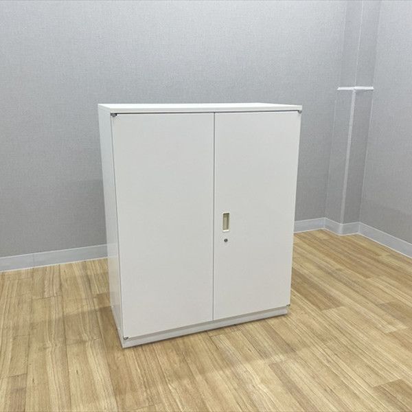 両開き書庫 シンライン 天板付 スチール キャビネット イトーキ