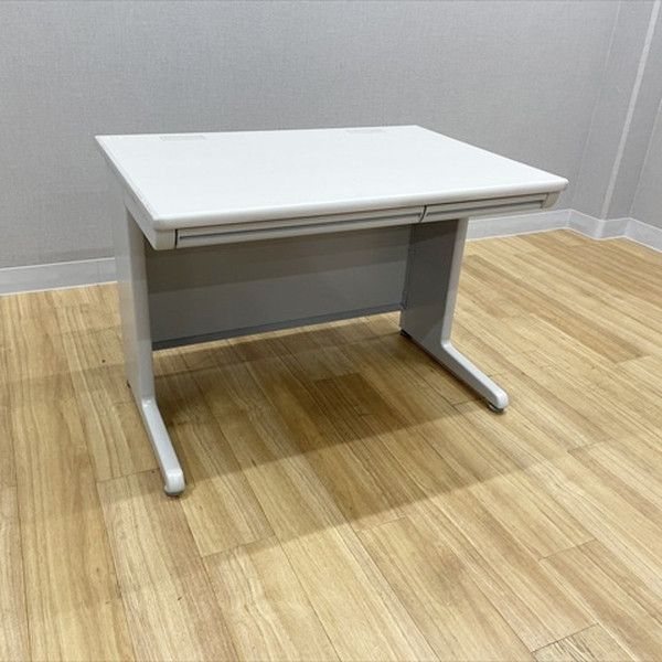 平デスク SD-V 引出し付 W1000 オカムラ ライトスモーク