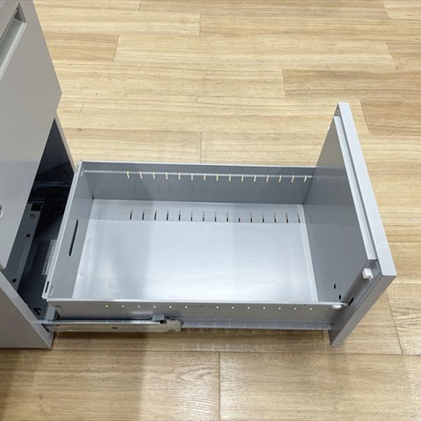 Uchida オフィスデスク 片袖机 3段袖 FEED-N W1000 内田洋行 ペール