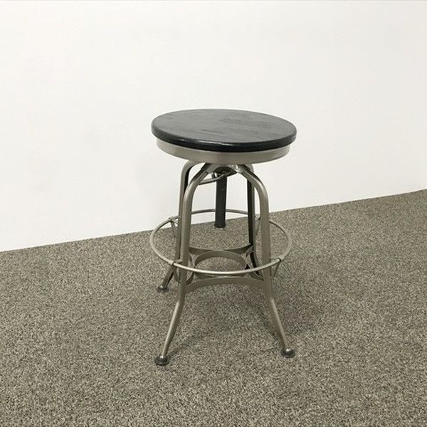 ノットアンティークス スツール 昇降式 トレド2 ブラック