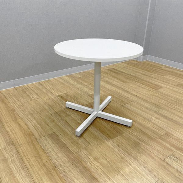 丸テーブル ノティオ サークルテーブル 内田洋行 ウチダ ピュアホワイト