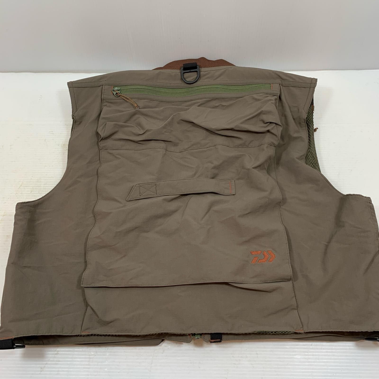  ττDAIWA ダイワ フィッシングベスト DV 3222 ネイティブクリークベスト ブラウン フィッシングベスト ウェア