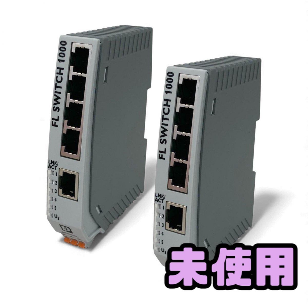 薄型イーサネットスイッチ 2点 PHOENIX CONTACT フエニックスコンタクト FL SWITCH 1005N AMK893679相