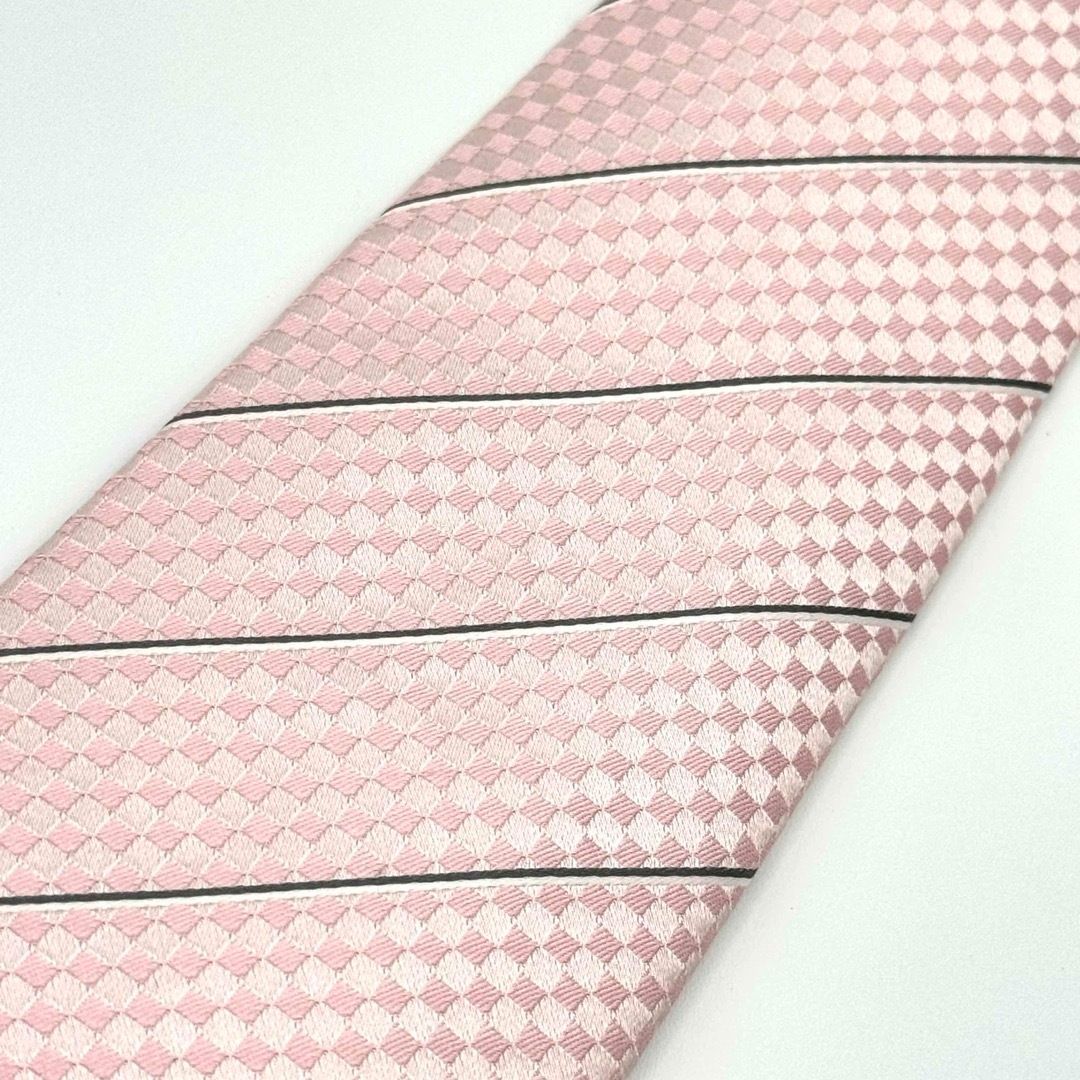 ルイヴィトン マイクロダミエ ピンク ネクタイ 104383 - メルカリ