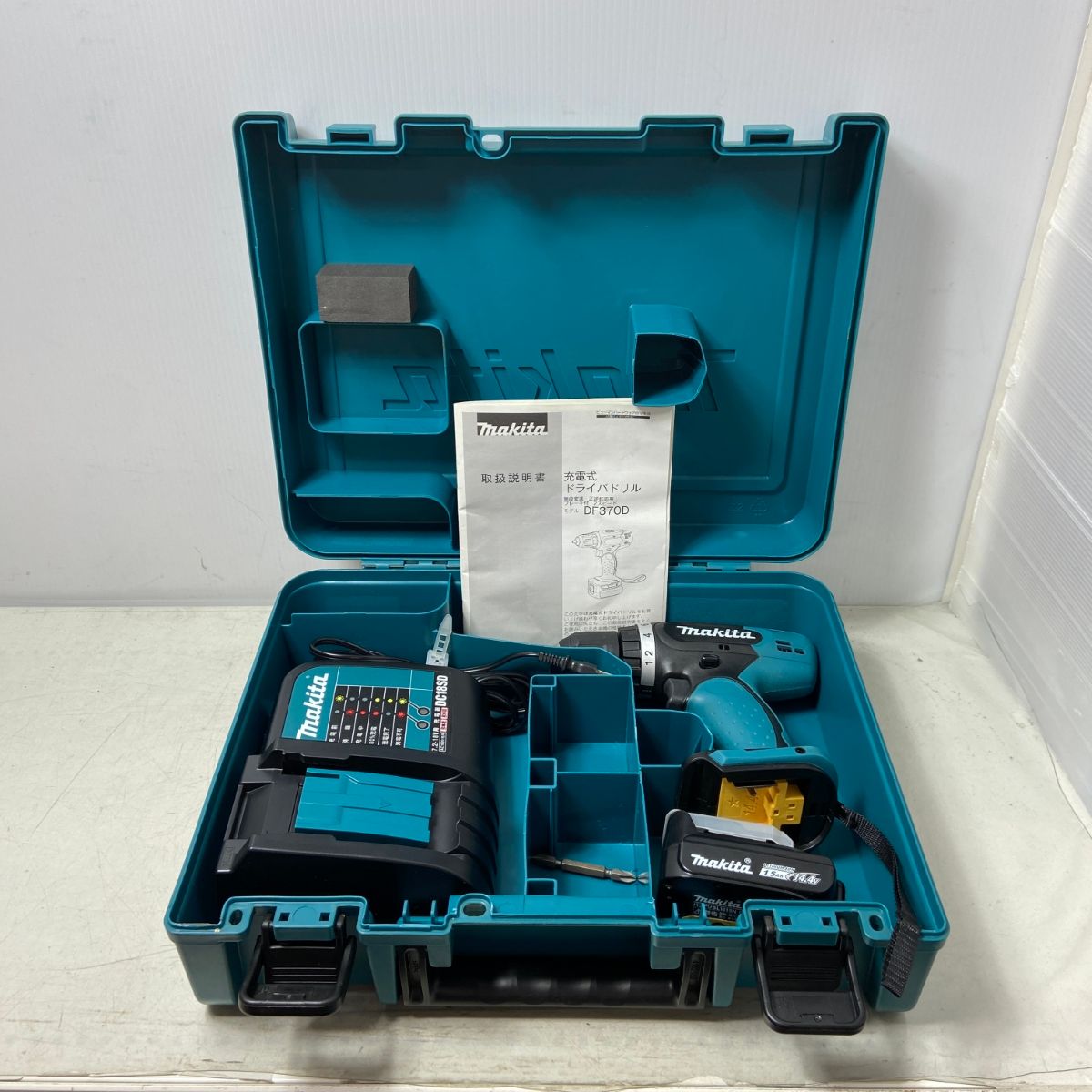 ΦΦMAKITA マキタ マキタ 14.4V充電式ドライバドリル DF370DSH DF370DSH ブルー