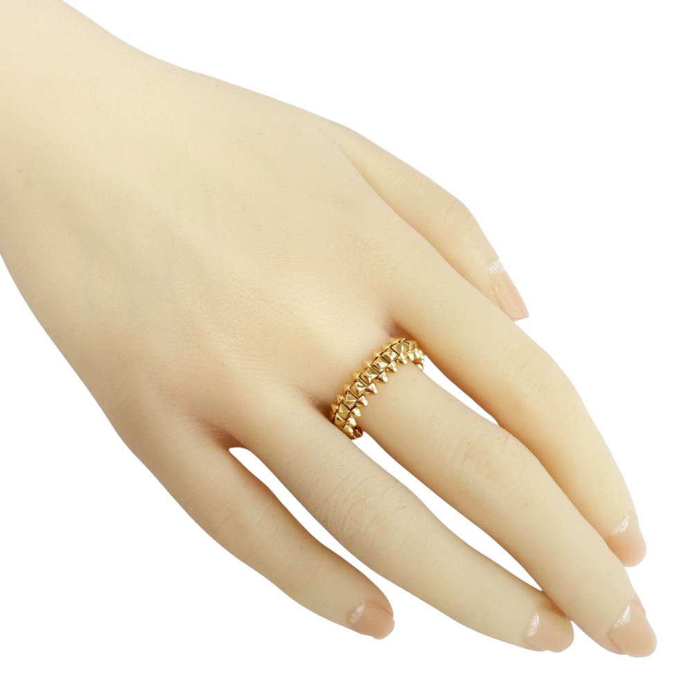 カルティエ クラッシュ ドゥ リング 指輪 14.5号 18金 K 18イエローゴールド ユニセックス CARTIER