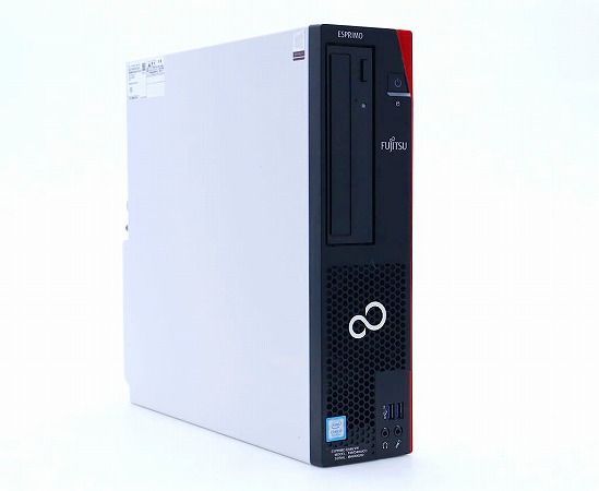 富士通 ESPRIMO D588 VW Core i5-8500 3GHz 8GB 256GB SSD DisplayPort DVI-D アナログRGB出力 Windows11 Pro 64bit