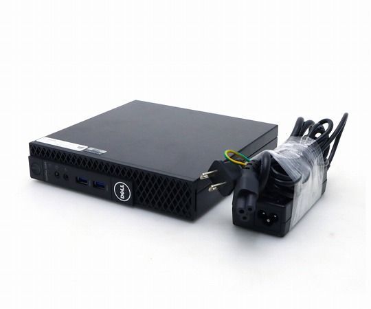 DELL OptiPlex 3050 Micro Core i5-6500T 2.5GHz 8GB 256GB NVMe SSD HDMI DisplayPort アナログRGB出力 Windows10 Pro 64bit