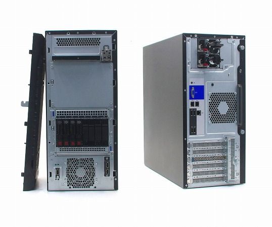 hp ProLiant ML 110 Gen 10 Xeon Silver 4110 2 1 GHz 48 GB 600 GBx 4台 SAS 5インチ 12 Gbps RAID 6 AC SmartArray P 408 i SR
