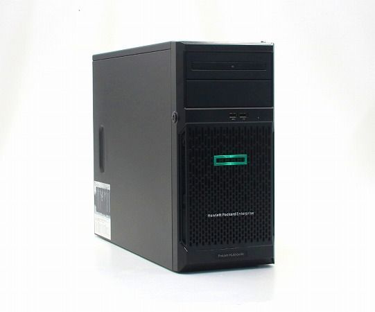 hp ProLiant ML30 Gen10 Xeon E-2124 3.3GHz 16GB 600GBx2台 SAS2.5インチ 12Gbps RAID1構成 SmartArray E208i-p SR Gen10