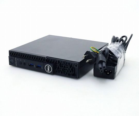DELL OptiPlex 3070 Micro Core i3-9100T 3.1GHz 8GB 256GB NVMeSSD HDMI DisplayPort出力 Windows11 Pro 64bit 小難