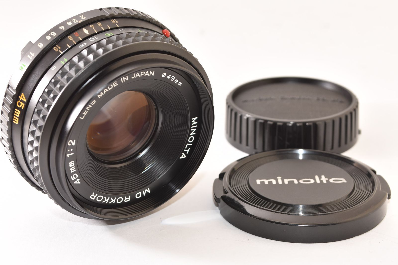 MINOLTA ミノルタ MD ROKKOR 45mm F2 2511039