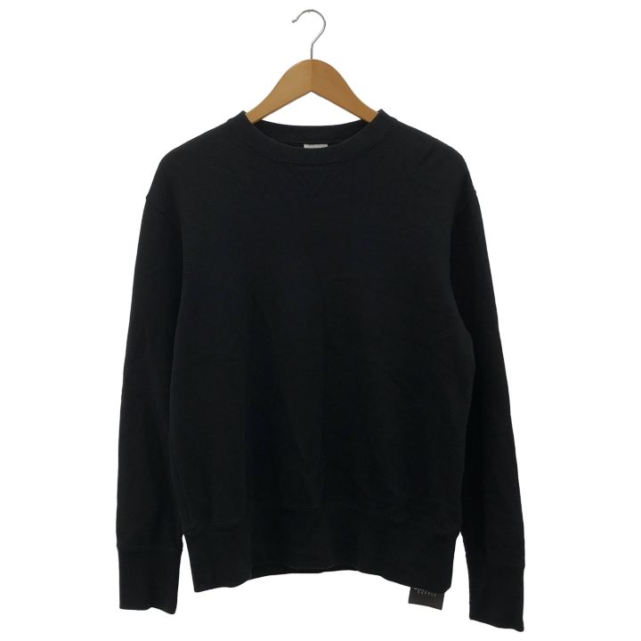 LOOPWHEELER for LOWERCASE ループウィラー×ロウワーケース ⑤ ライトツリウラケ ルーズフィットスウェット ユニセックス ブラック M