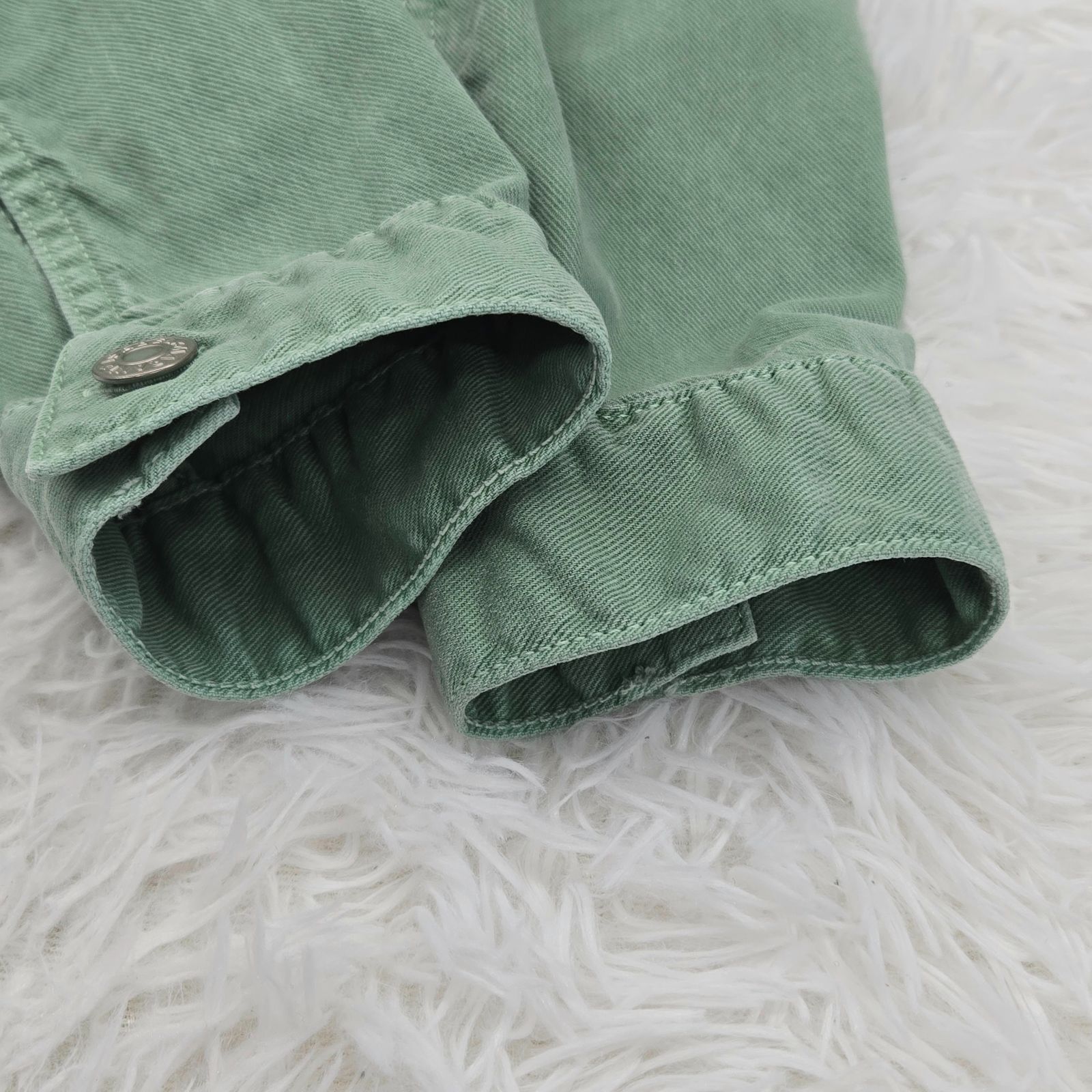 ISABEL MARANT ÉTOILE Gジャン デニム　ライムグリーン ISABEL MARANT ÈTOILE イザベルマランエトワール デニムジャケット