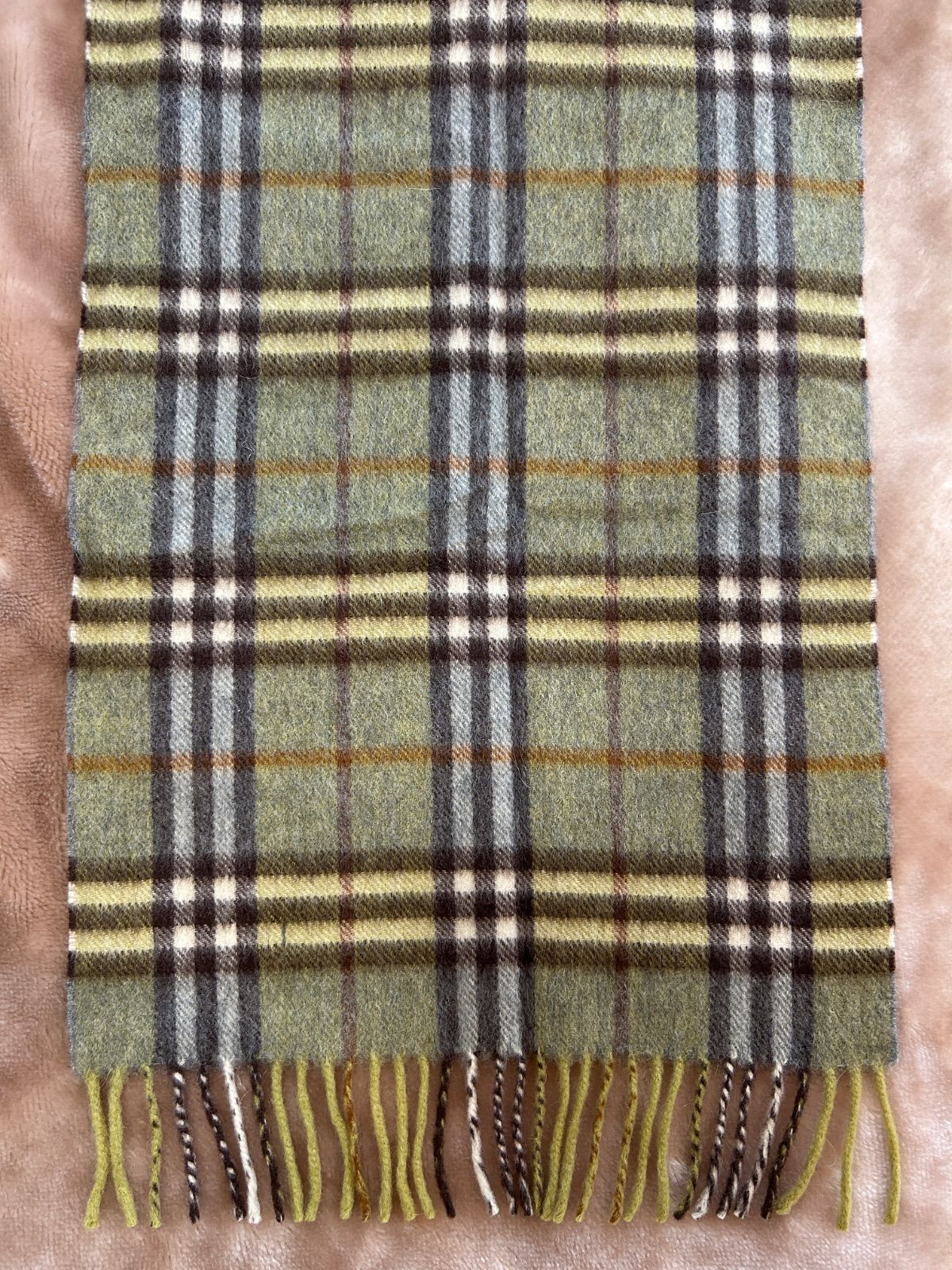 マフラーストールショールスカーフgreenグリーン緑色系ノバチェックカシミヤカシミア100％イングランド製イギリス製英国製レディース女性用婦人womenメンズmen男性用紳士