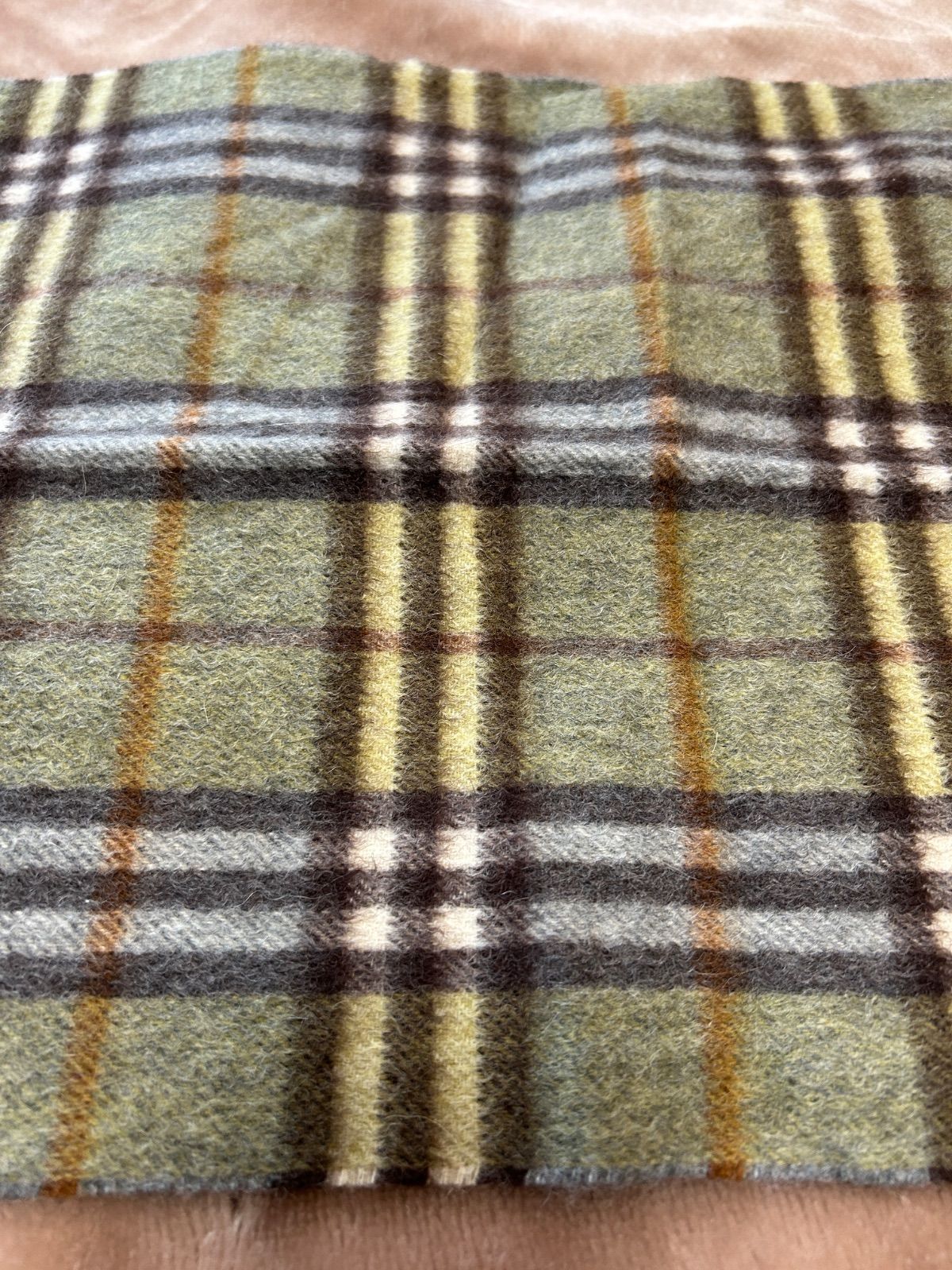 マフラーストールショールスカーフgreenグリーン緑色系ノバチェックカシミヤカシミア100％イングランド製イギリス製英国製レディース女性用婦人womenメンズmen男性用紳士