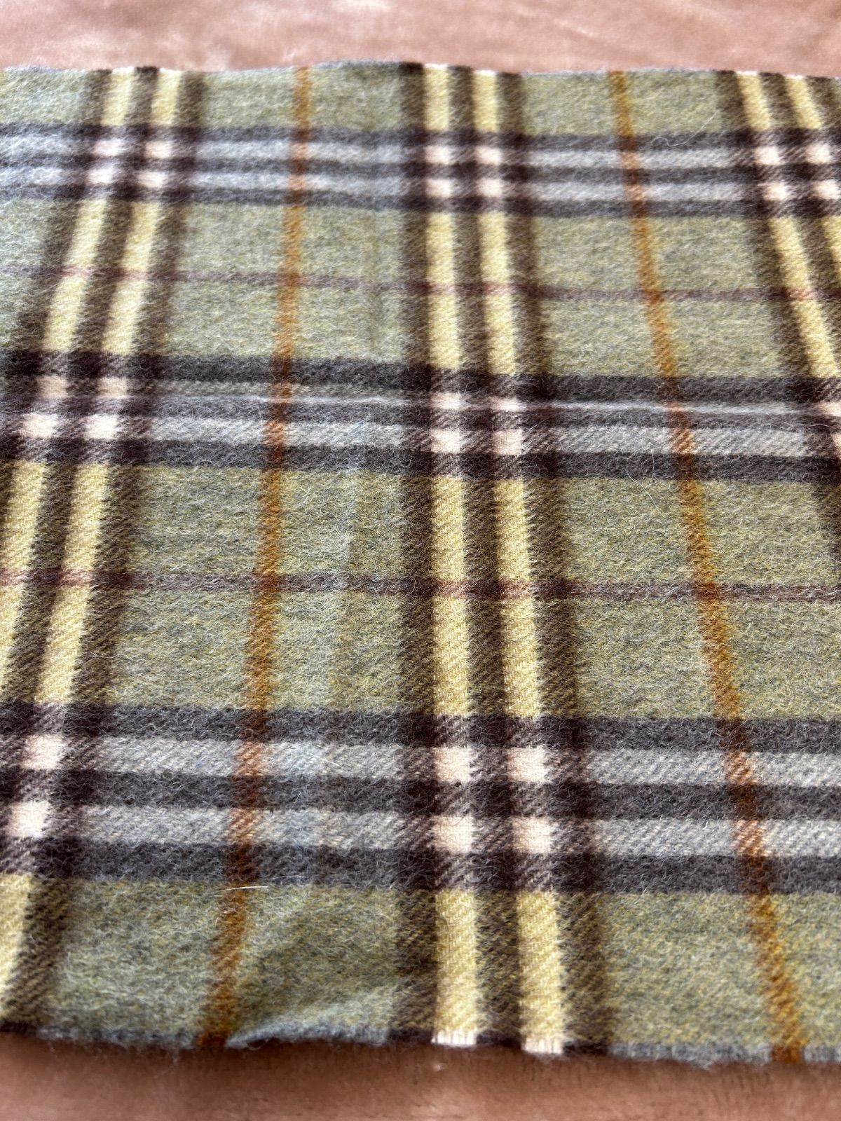 マフラーストールショールスカーフgreenグリーン緑色系ノバチェックカシミヤカシミア100％イングランド製イギリス製英国製レディース女性用婦人womenメンズmen男性用紳士