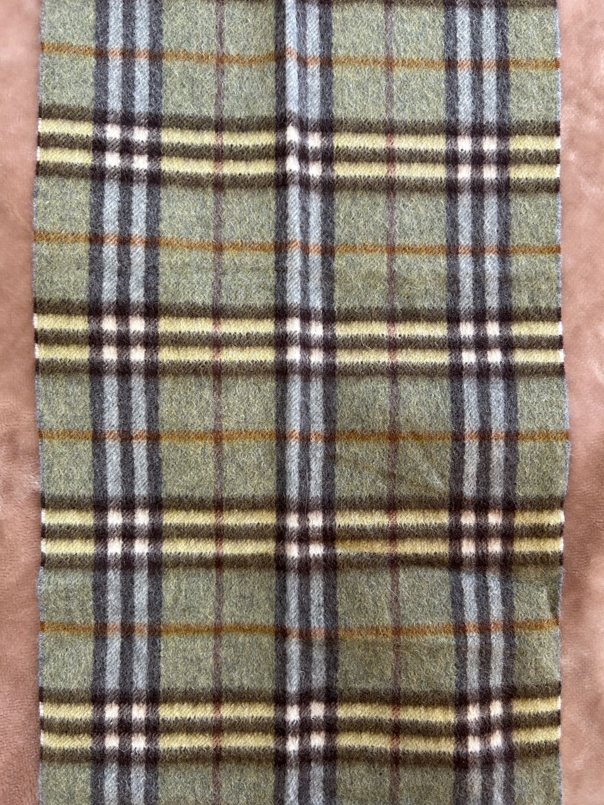 マフラーストールショールスカーフgreenグリーン緑色系ノバチェックカシミヤカシミア100％イングランド製イギリス製英国製レディース女性用婦人womenメンズmen男性用紳士
