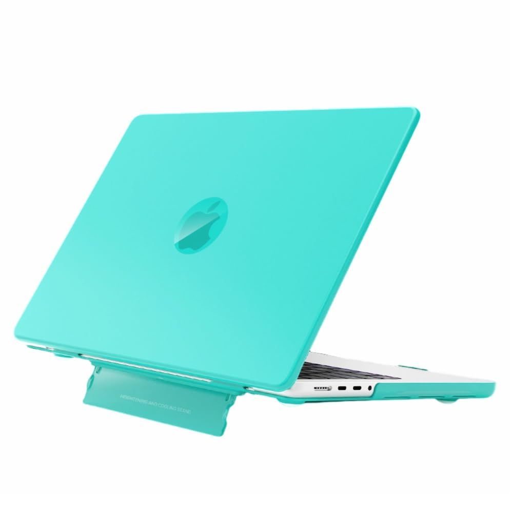 新品 MacBook Pro 16インチ ケース (2019/A2141) 対応 スタンド機能 耐衝撃 極薄軽量型 ハードケース マックブック プロ 16インチ 保護 カバー グリーン