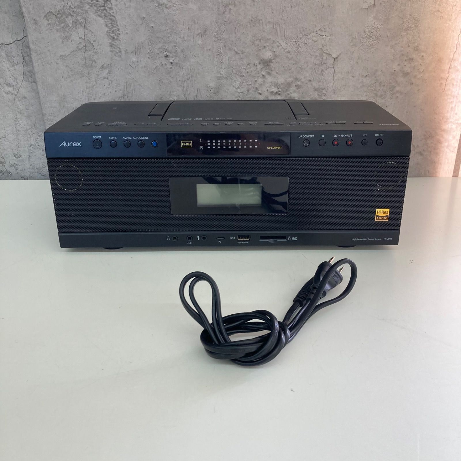 TOSHIBA 東芝　TY-AH1 ハイレゾ対応 TY-AH1 | CDラジオ | 東芝ライフスタイル株式会社 | CDラジオ | 東芝
