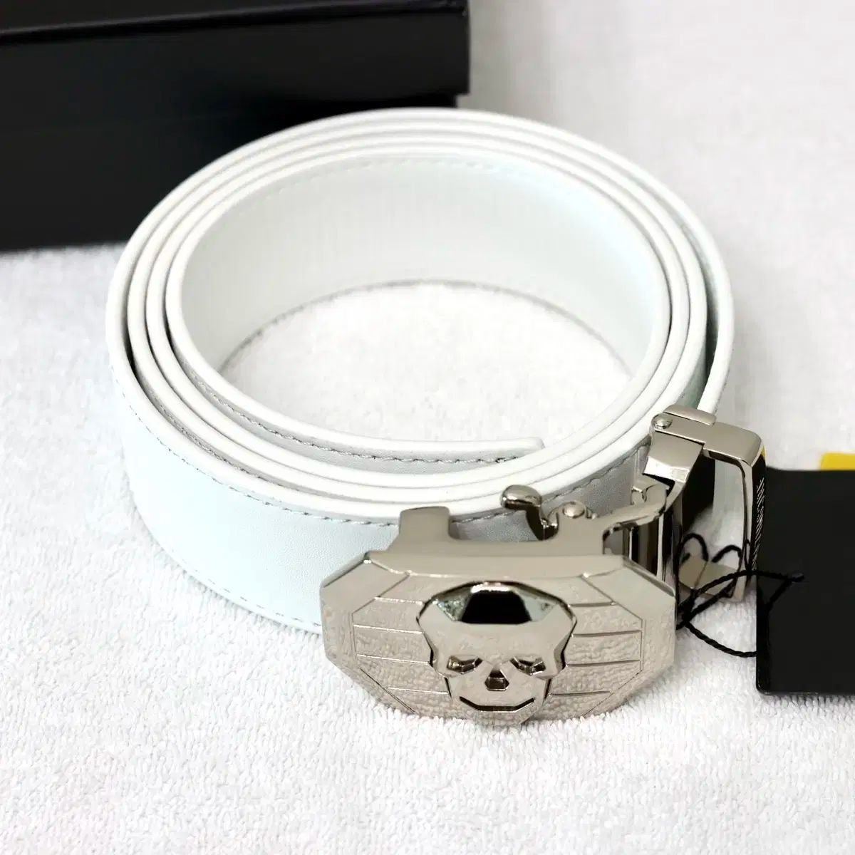 AMAZINGCRE アメージングクリー リー メイ 白 メンズ ゴルフベルト 28-44インチ