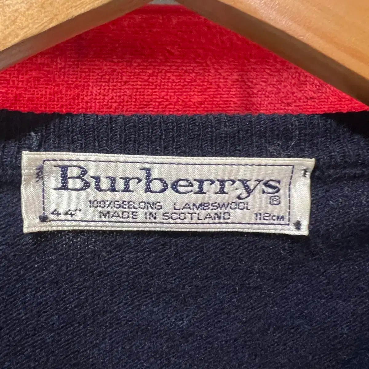 バーバリー ネイビー カーディガン ゴールド ボタン WWW_SMP1DAWEKUDUS_SCH_ID