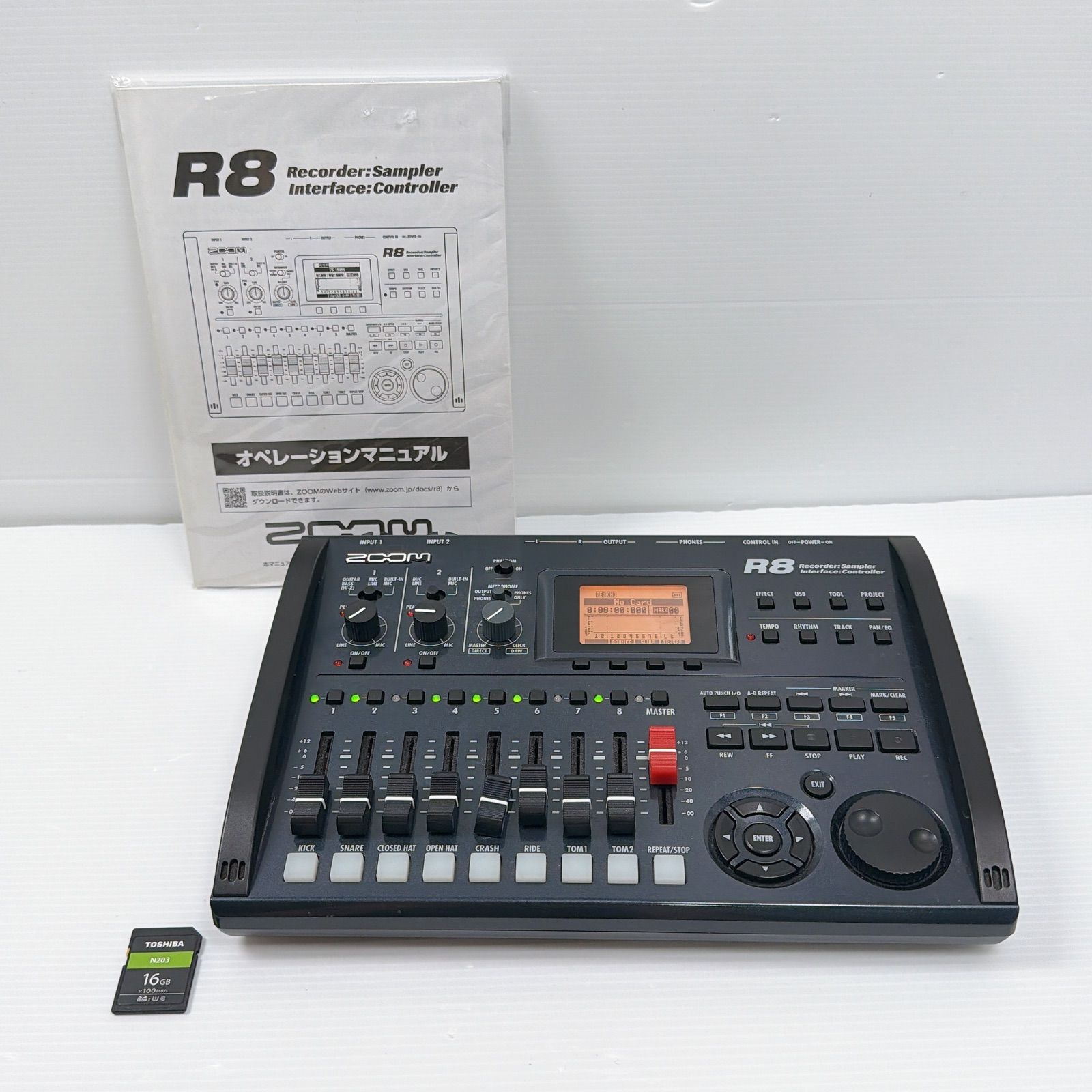 Zoom R8 マルチトラックレコーダー 本体 ズーム(楽器) Zoom R8 ズーム マルチトラックレコーダー -a486