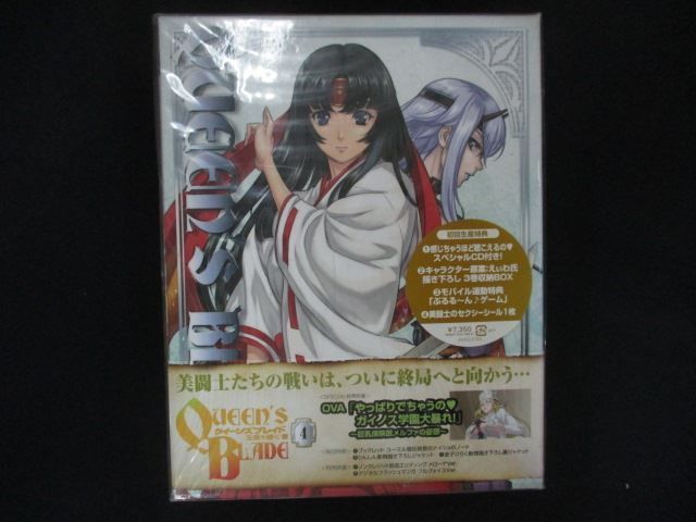 0216 BD クイーンズブレイド 玉座を継ぐ者 第4巻 Blu-ray ワケ有