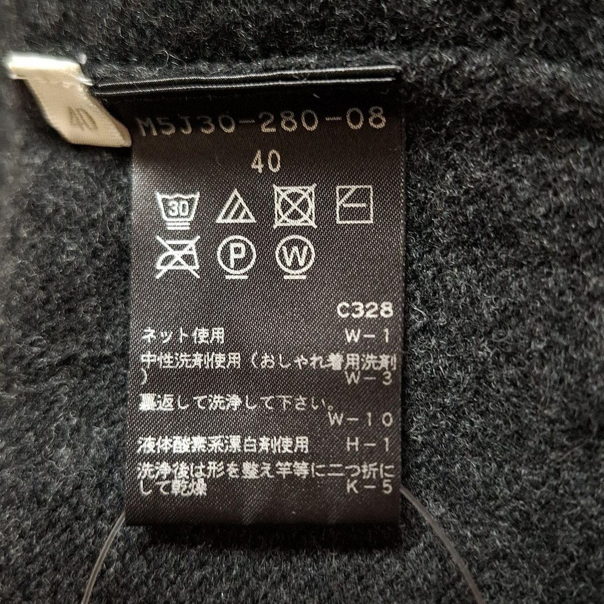 EPOCA(エポカ) ワンピース サイズ40 M レディース - 黒×ダークグレー V