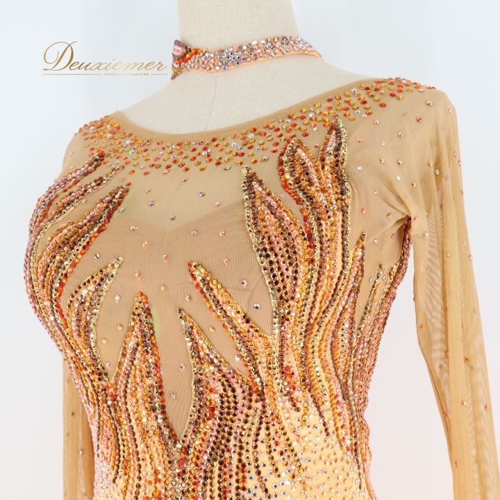 社交ダンス 衣装 クリスアン chrisanne スタンダード ドレス