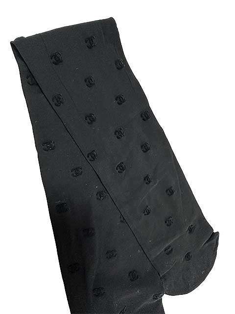 新古品 CHANEL シャネル ストッキング ココマーク ロゴ 服飾小物_S02_セルモアから _s-0242-r02