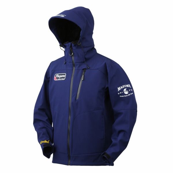 訳あり】マズメ 防寒服アウター ウインドカットジャケット ネイビー 3L