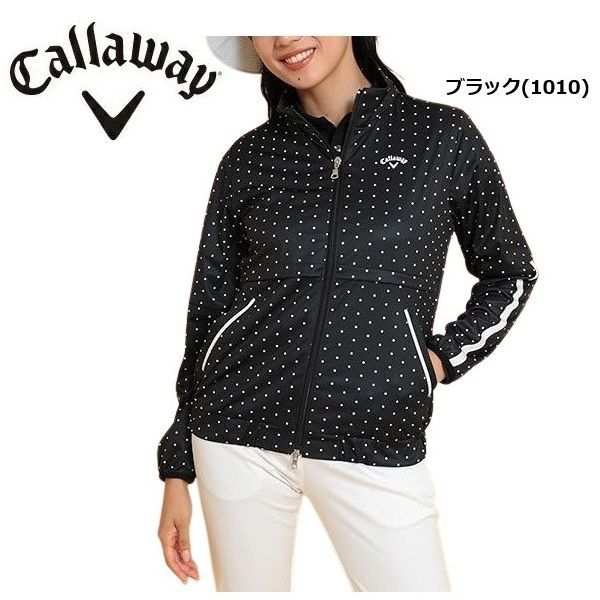 キャロウェイ ゴルフ レディース ブルゾン スターストレッチ フルジップブルゾン Callaway Golf C24215200 ブラック(1010)