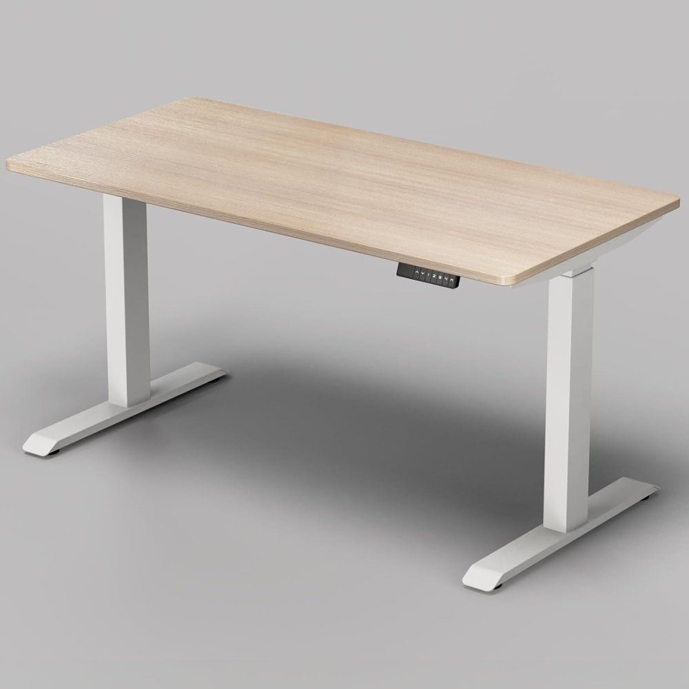 アウトレット 山善 昇降デスク 電動昇降デスクメモリー機能 ELD FS MWH T 1400 WN